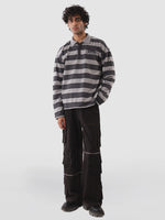 DENIM CARGOS IN OBSIDIAN