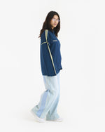 BASELINE TEE IN BLUE