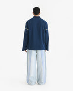 BASELINE TEE IN BLUE