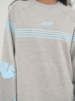 GLACIER TEE IN SLATE GREY