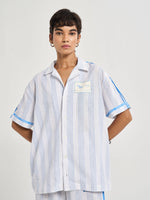 Amalfi Pinstripe Coord Shirt