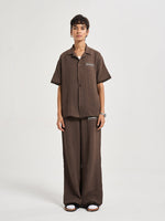 Espresso Chiffon Coord Pants