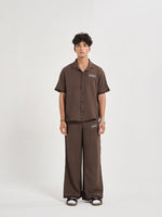 Espresso Chiffon Coord Pants