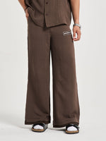 Espresso Chiffon Coord Pants