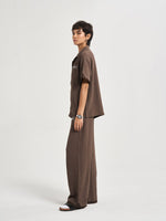 Espresso Chiffon Coord Shirt