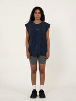 AFTERBURN MUSCLE TEE IN LAPIZ