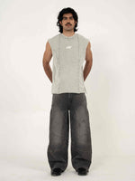 AFTERBURN MUSCLE TEE IN CONCRETE