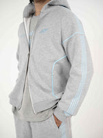 TOUCHSTONE TRACK JACKET-MELANGE