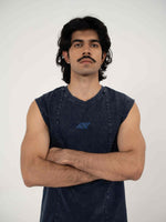 AFTERBURN MUSCLE TEE IN LAPIZ