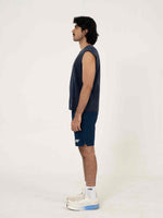 AFTERBURN MUSCLE TEE IN LAPIZ