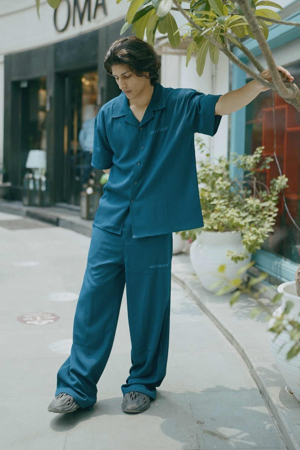 AZURE CO-ORD PANTS