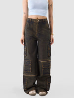 DENIM CARGOS IN HYDROUS