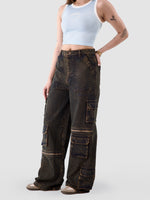 DENIM CARGOS IN HYDROUS