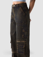 DENIM CARGOS IN HYDROUS