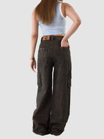 DENIM CARGOS IN HYDROUS