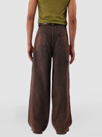 OVERSIZED JEANS IN DUNE