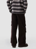 DENIM CARGOS IN OBSIDIAN